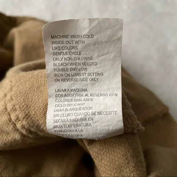 Corduroy Button Down Cargo Pocket Mini Skirt - Picture 10 of 11